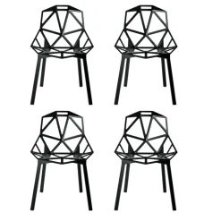 Chair One Stuhl stapelbar 4er Set