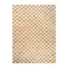 Check Woll-Jute Teppich 200x300cm