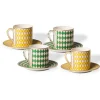 Chess Espressotasse 4er Set