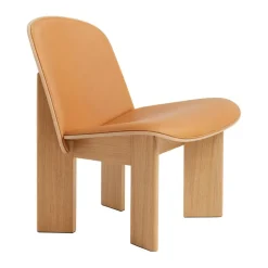 Chisel Lounge Stuhl Leder