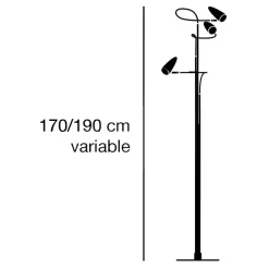 CicloItalia Flex F3 Stehleuchte