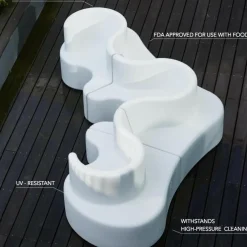Cloverleaf In/Outdoor Sofaelement rechts