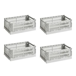 Colour Crate Korb recycelt S 4er Set