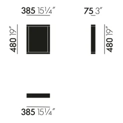 Colour Frame Spiegel S