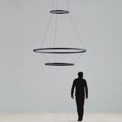Compendium Circle LED Pendelleuchte Ø72cm