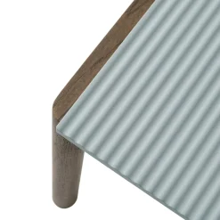 Couple Couchtisch 120x84x35 cm gewellt