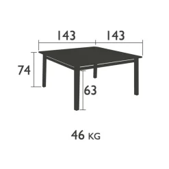 Craft Gartentisch