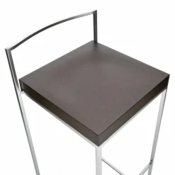 Cubo S62 Barhocker Sitzfläche Massivholz H75cm