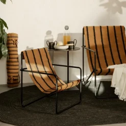 Desert Loungestuhl Gestell schwarz