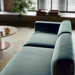 Develius 2-Sitzer Sofa Chaiselongue rechts