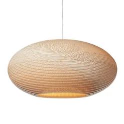 Disc Pendelleuchte blond