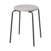 DOT™ Hocker Stoff Gestell warmes Graphit