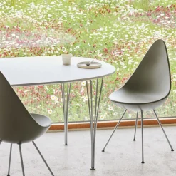 Drop™ Stuhl Gestell verchromt