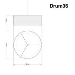 Drum Pendelleuchte
