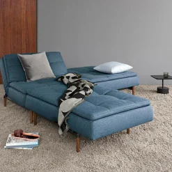 Dublexo Styletto Schlafsofa Holz dunkel 210x91cm