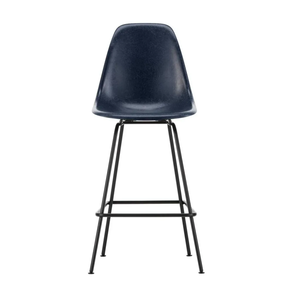 Eames Fiberglass Barstuhl medium basic dark