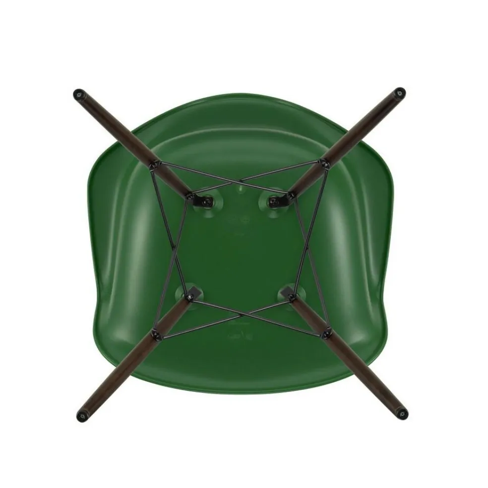 Eames Plastic Armchair DAW RE Ahorn dunkel