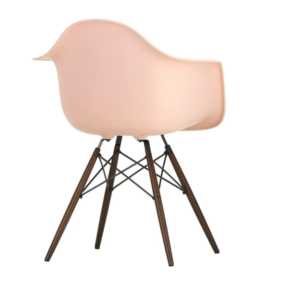 Eames Plastic Armchair DAW RE Ahorn dunkel