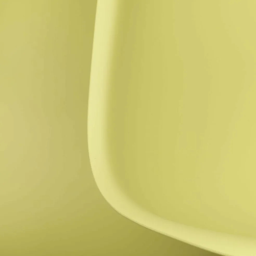 Eames Plastic Armchair DAW RE Ahorn dunkel