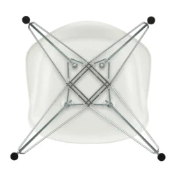 Eames Plastic Armchair DAR Gestell verchromt