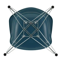 Eames Plastic Armchair DAR RE Gestell verchromt