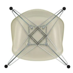 Eames Plastic Armchair DAR RE Gestell verchromt