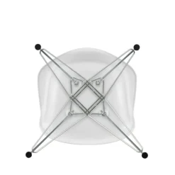 Eames Plastic Armchair DAR RE Gestell verchromt
