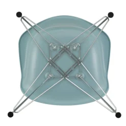 Eames Plastic Armchair DAR RE Gestell verchromt