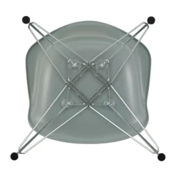 Eames Plastic Armchair DAR RE Gestell verchromt