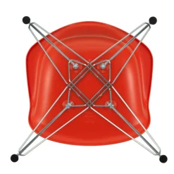Eames Plastic Armchair DAR RE Gestell verchromt