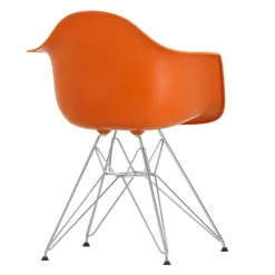 Eames Plastic Armchair DAR RE Gestell verchromt