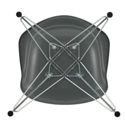 Eames Plastic Armchair DAR RE Gestell verchromt
