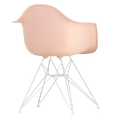 Eames Plastic Armchair DAR RE Gestell weiß