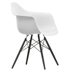 Eames Plastic Armchair DAW RE Ahorn schwarz