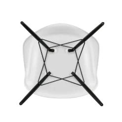 Eames Plastic Armchair DAW RE Ahorn schwarz