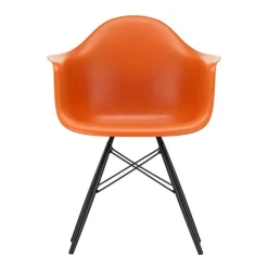Eames Plastic Armchair DAW RE Ahorn schwarz
