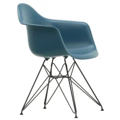 Eames Plastic Armchair DAR RE Gestell schwarz