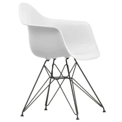 Eames Plastic Armchair DAR RE Gestell schwarz