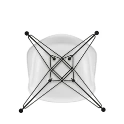 Eames Plastic Armchair DAR RE Gestell schwarz