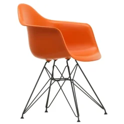 Eames Plastic Armchair DAR RE Gestell schwarz