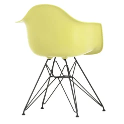 Eames Plastic Armchair DAR RE Gestell schwarz