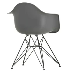 Eames Plastic Armchair DAR RE Gestell schwarz