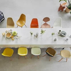 Eames Plastic Side Chair DSW RE Gestell Esche