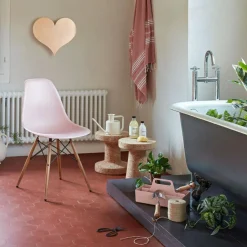 Eames Plastic Side Chair DSW RE Gestell Esche