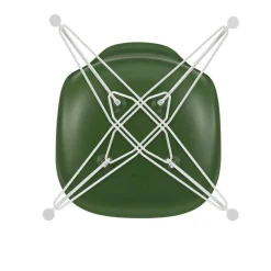 Eames Plastic Side Chair DSR RE Gestell weiß