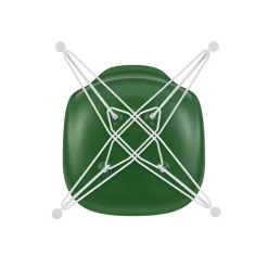 Eames Plastic Side Chair DSR RE Gestell weiß