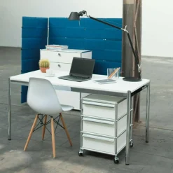 Eames Plastic Side Chair DSW Ahorn gelblich