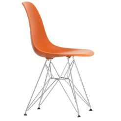 Eames Plastic Side Chair DSR RE verchromt