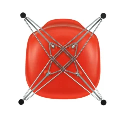 Eames Plastic Side Chair DSR RE verchromt