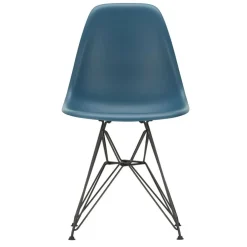 Eames Plastic Side Chair DSR RE Gestell schwarz